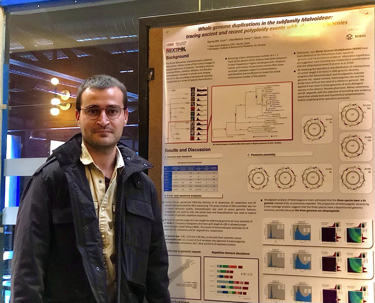 javierfaguilar1's tweet photo. Congrats to Lluís García-Mir @petracor3,member of our #NEXTPOL project. It's starting to become a tradition: II Symposium of Spanish Botany #SimSEBOT2021 and, a year later, again the second prize to a poster presented by a student/postdoc. @OficialSebot @RJBOTANICO @biologia_uam https://t.co/KS1zVqEZ3c