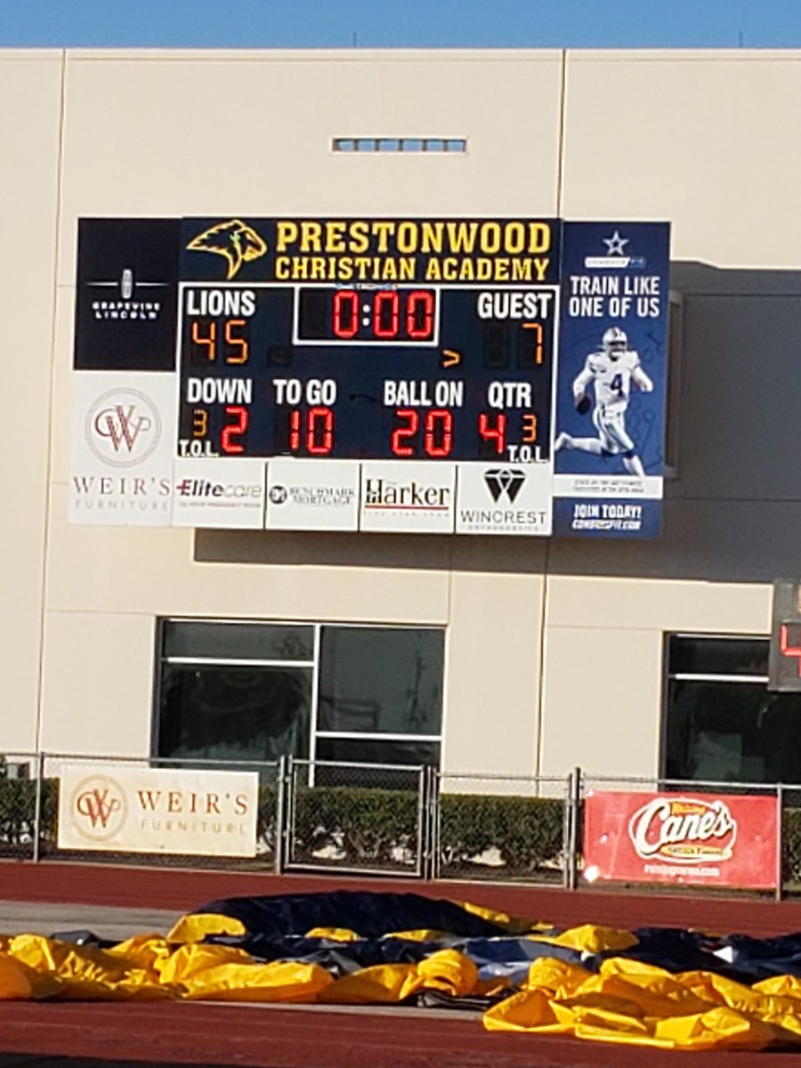 Playoff Win #1 for the Lions.
#roadtostate <a href="/CoachDiaz/">Eric Diaz</a>