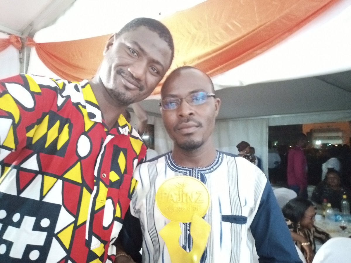 BadjoBass's tweet photo. Le SEBGO d'Or du #PAJINZ 2021 est décerné à @GastonSawadogo du journal L'Evénement pour son article, "Détention Provisoire : Plus de 200 personnes détenues sans jugement depuis les années". Avec le même article, il a décroché le prix PAJI-NZ Or catégorie presse écrite.
#FILEP2021 https://t.co/7nTWzize1R