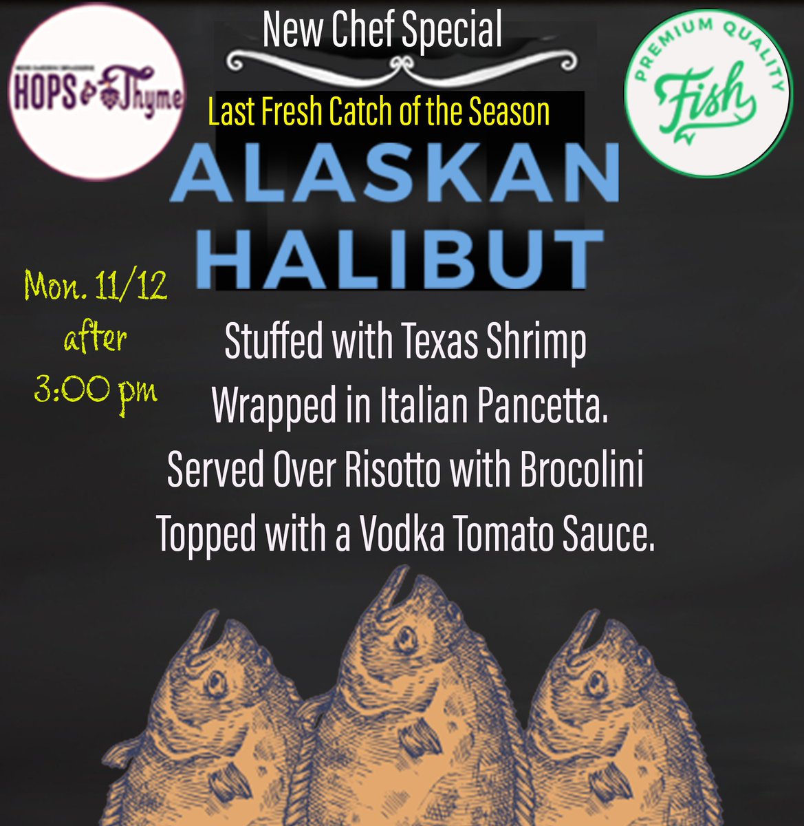 hops_thyme's tweet photo. Tonight Special 11/13 Alaskan Halibut
#liveMusic #atx #lakeway #Restaurants #austinbarcrawl #do512 #whenwherewhataustin #stufftodoinaustin #austinfoodie #atxlife #atxfoodie #austin360 #austinliving #eatdrinkaustin #craftbeer #atx #beer #foodie #eats #lakewaysmallbusiness https://t.co/kJ4qQk3fra