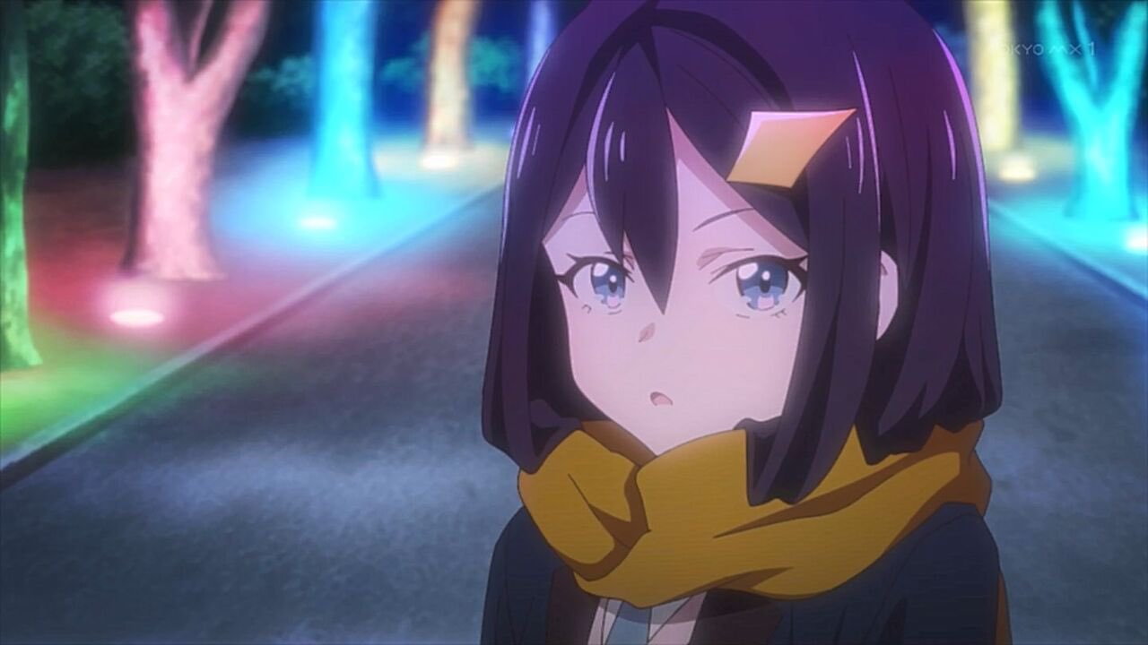 鳴神 ビルディバイド 第6話 Vs カード教授 回 濃いゲストキャラの登場もカードバトルアニメの醍醐味 どんな変人を相手にしてもまったく動じない照人の安定感も素晴らしいのです 笑 桜良ちゃんも珍しくヒロインらしい活躍 してたし