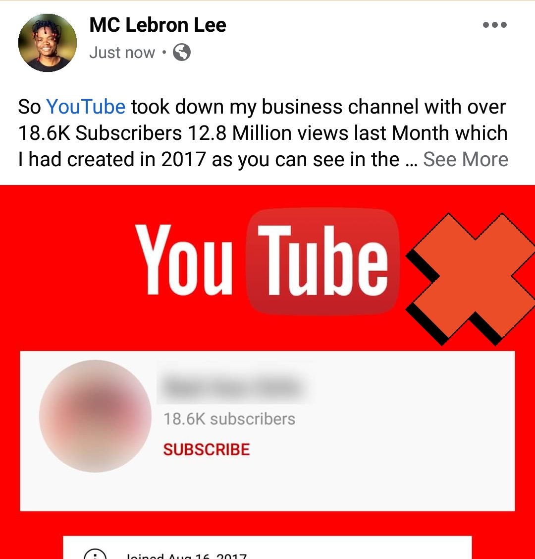 mclebronlee's tweet photo. @YouTube 
#YouTube

https://t.co/NtpfZVfAP9 https://t.co/iY3KTWJnVB