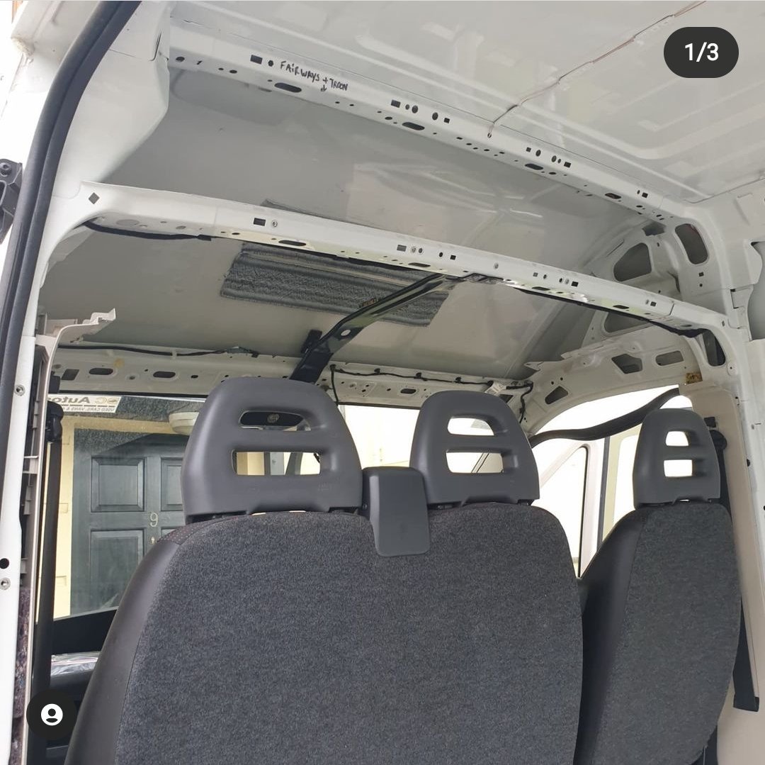 CBFoley's tweet photo. Day 4 part 1: Deconstruction nearing completion with headliner & overhead shelf now removed. Buried in one of the cracks was this Drifter. Best before April 2018 🤢
#SelfBuildVan #SelfBuild #SelfBuildDiary #VanLife #VanLifeDiary https://t.co/GBxU8EFe1T