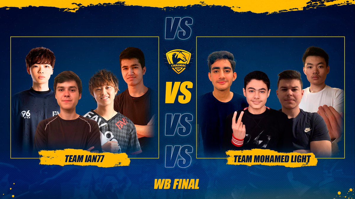 newthingstocome's tweet photo. The GRAND FINAL is starting now for #CMGCUP! Who will be crowned our champion 👑 

Team Ian vs. Team Mohammed Light

🇬🇧 https://t.co/mXt4mDjCMl
🇪🇸 https://t.co/BWIMqMIG3S
🇮🇹 https://t.co/tkMre05jBI
🇯🇵 https://t.co/2hdKC5A91i https://t.co/s8Oql8dUuU
