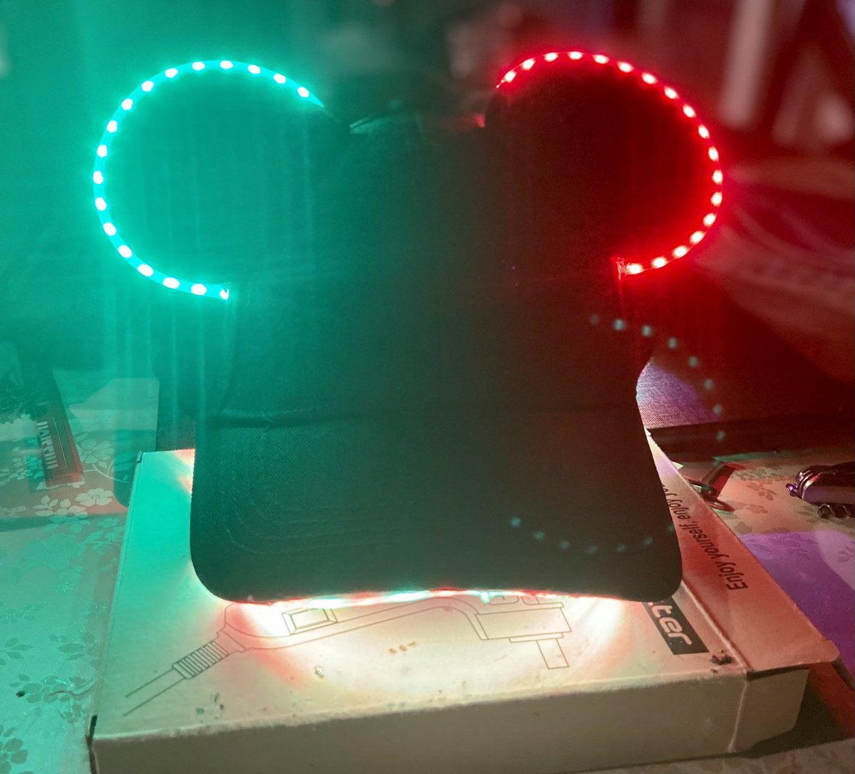 BackseatImagine's tweet photo. My hat is almost ready for our Christmas trip! #Disney #WDW #Merriest https://t.co/Zwxjmy6vty
