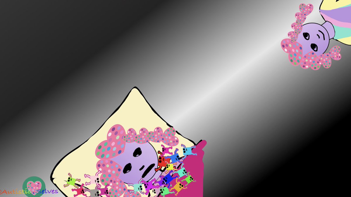 AutisticSelves's tweet photo. When we dissociate we feel we have left our body and that we are floating, looking down on ourselves from above. It’s a horrible feeling so we try not to dissociate if we can help it.
#Dissociation #ActuallyDissociative #ActuallyDissociativeIdentityDisorder #DID #AutisticDID https://t.co/ffrYLJ0eYZ