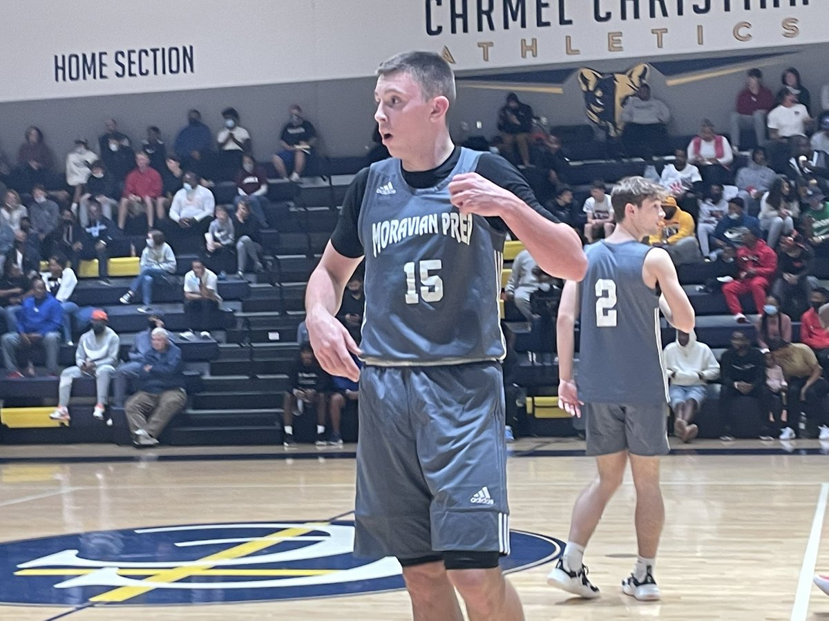 TMarkwith14's tweet photo. Standouts for @moravianprepnat vs. Winston-Salem Christian (82-77 W):
Eli Ellis-31P 7R 3A 3S (2 3PM)

Isaac Ellis-11P 2A (3 3PM)

Ryan Roberts-11P 4R 2A

Hamilton Campbell-9P 4R 4A 

Mayar Wol-7P 6R 3B

#CarmelTipOff https://t.co/2nB2oJHNiE
