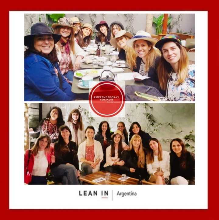 leaninarg's tweet photo. Les compartimos la reunión del círculo de Emprendedoras Sociales liderado por Betiana Velaz, para cerrar el año haciendo honor a poder vernos en forma presencial después de tanto tiempo. 🙏 #LeanInArg #LeanIn @LeanInOrg
https://t.co/WD1n6za4BP https://t.co/aGApBZSuQJ