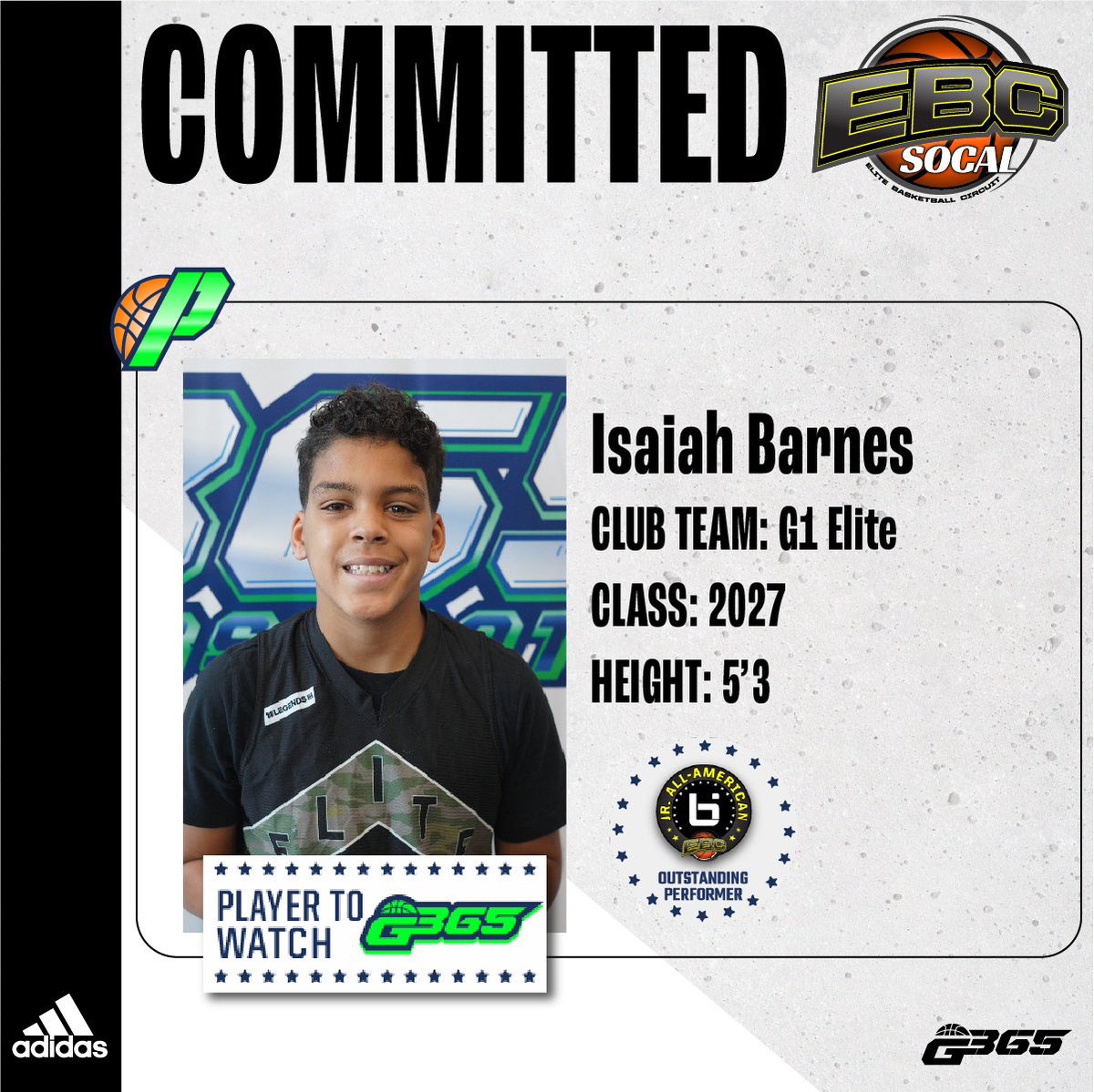 EBC_Camps's tweet image. Barnes Boys and Cisco Munoz are committed to #EBCSoCal 😤 The talent pool just got a lot higher⚠️