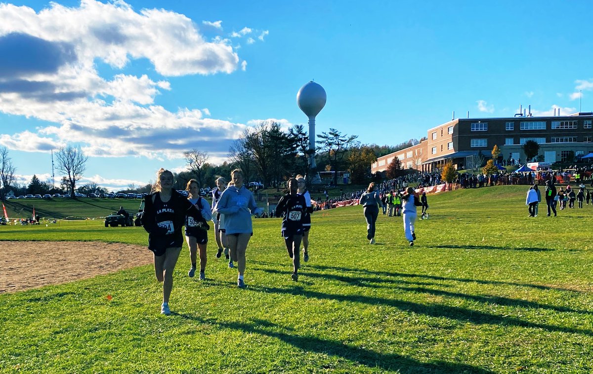 starchydenton's tweet photo. At today’s MPSSAA XC State Meet at Hereford High School. These girls worked so hard to qualify as a team to be here together &amp; I was soooo proud, honored &amp; grateful to be there with them. #warriorpride #lpxc #coachinglife Oh, &amp; they finished 12th with some PR’s to boot! 💙🥳 https://t.co/AII1bAmOBL