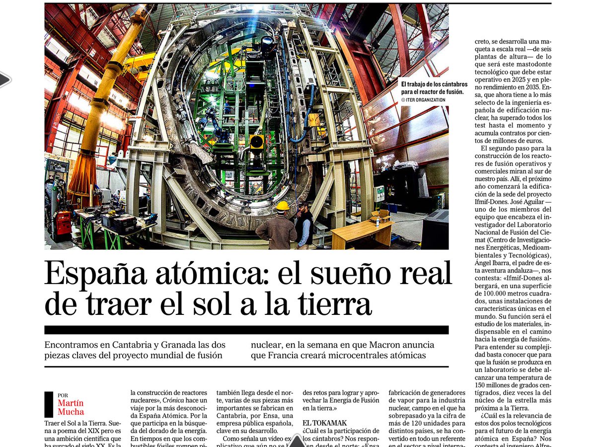 TheReporteros's tweet photo. En este @Cronica_ElMundo fuimos en busca de la España más atómica... Lo escribe @Mart1nMucha https://t.co/LfUOaAxp3N