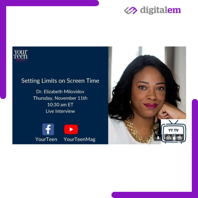 DigiParentCoach's tweet photo. Here it is, the interview with @yourteenmag, thank you, and hope you enjoy watching it!

Link: https://t.co/HgBsJnd0Wd
#digitalparenting #digitalem #onlinesafety #childrights #digitalsafety #socialmedia #videogames #familiesfirst #childonlineprotection #internetsafety #kidsonline https://t.co/gaqDnt9Q1X