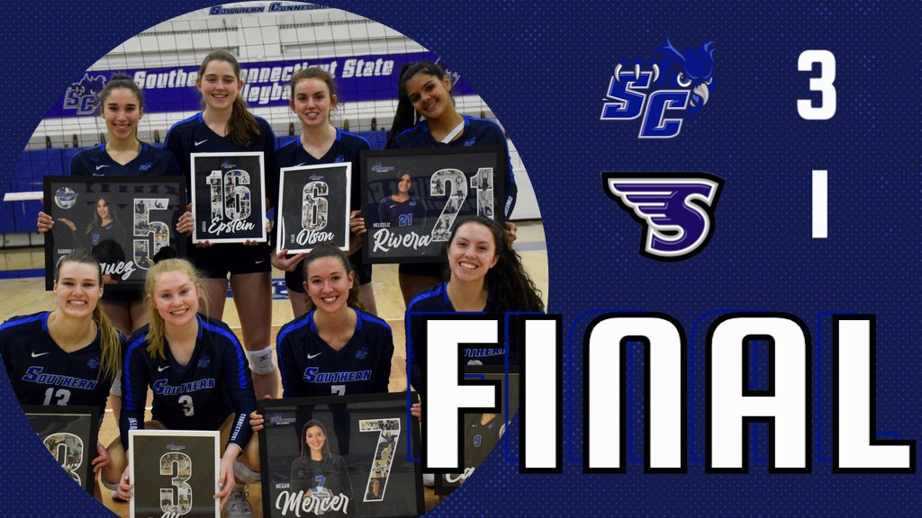 OWLS WIN! Southern takes down Stonehill in four sets on Senior Day!

#WingsUp #WeAreSC