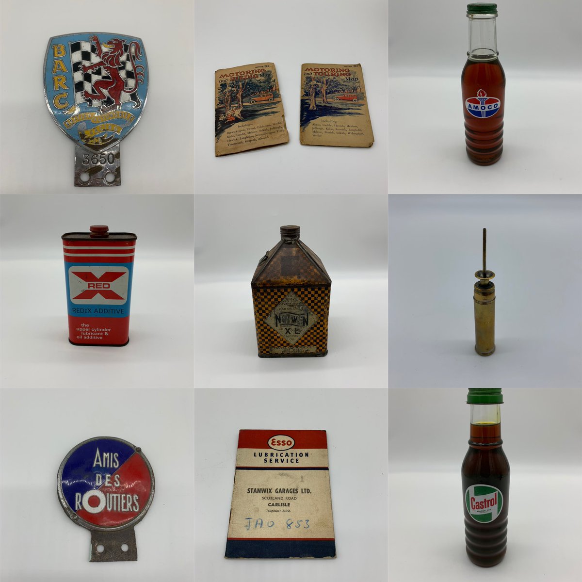 UKREST0RATI0N's tweet photo. All finishing this Sunday Evening from 5.30pm through UK Restoration Auctions.
https://t.co/cy9eh1RVj7
#rarepetroliana #rareautomobilia #rareitems #auction #notwen #castrol #amoco #esso #barc #amisdesroutiers #RedeX
#motoringmemorabilia #vintagemotoringmemorabilia
#vintage https://t.co/1vIsxD7JqT