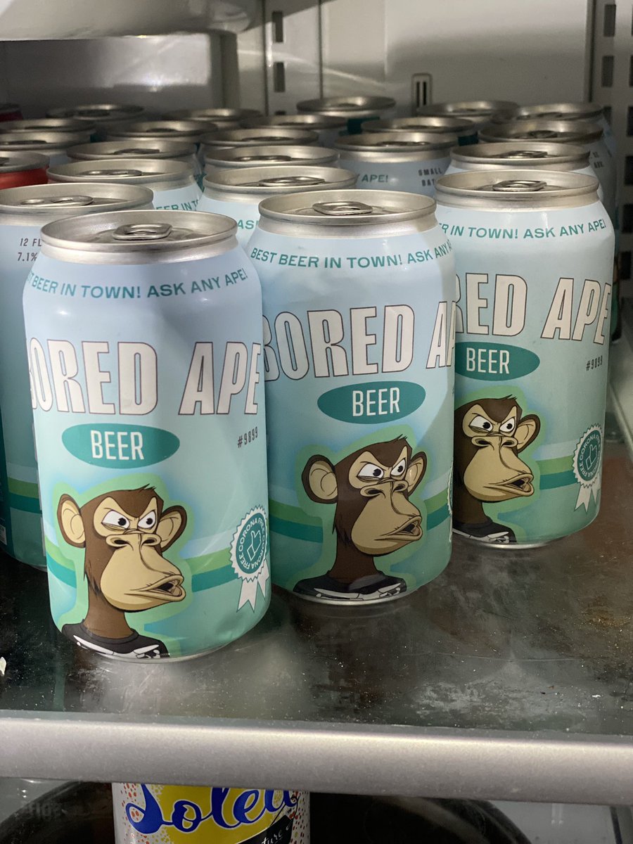Seeing #BAYC floor is going up with some exciting news coming next week…..let’s see if this apes follow apes really works! 

Don’t forget to follow my ape <a href="/cranky_ranky/">Bored Ape Cranky Ranky 🍌</a> as well (he has his own beer) 
Let’s Go Ape Family!! <a href="/BoredApeYC/">Bored Ape Yacht Club 🍌</a>  #BoredApeYC