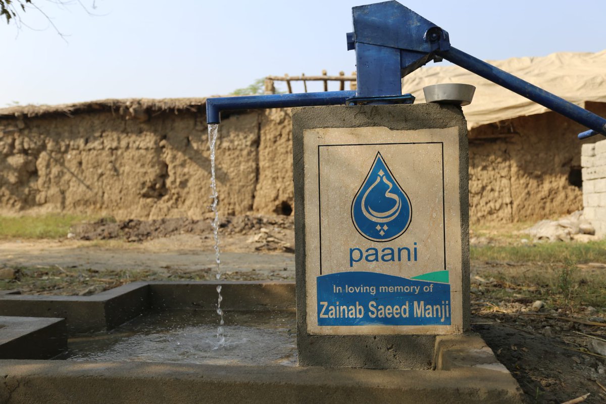 seharsaeed's tweet photo. Thank you @PaaniProject for helping continue my sister’s legacy by providing water for many generations to come 🤍 https://t.co/vKxbAv5MvD