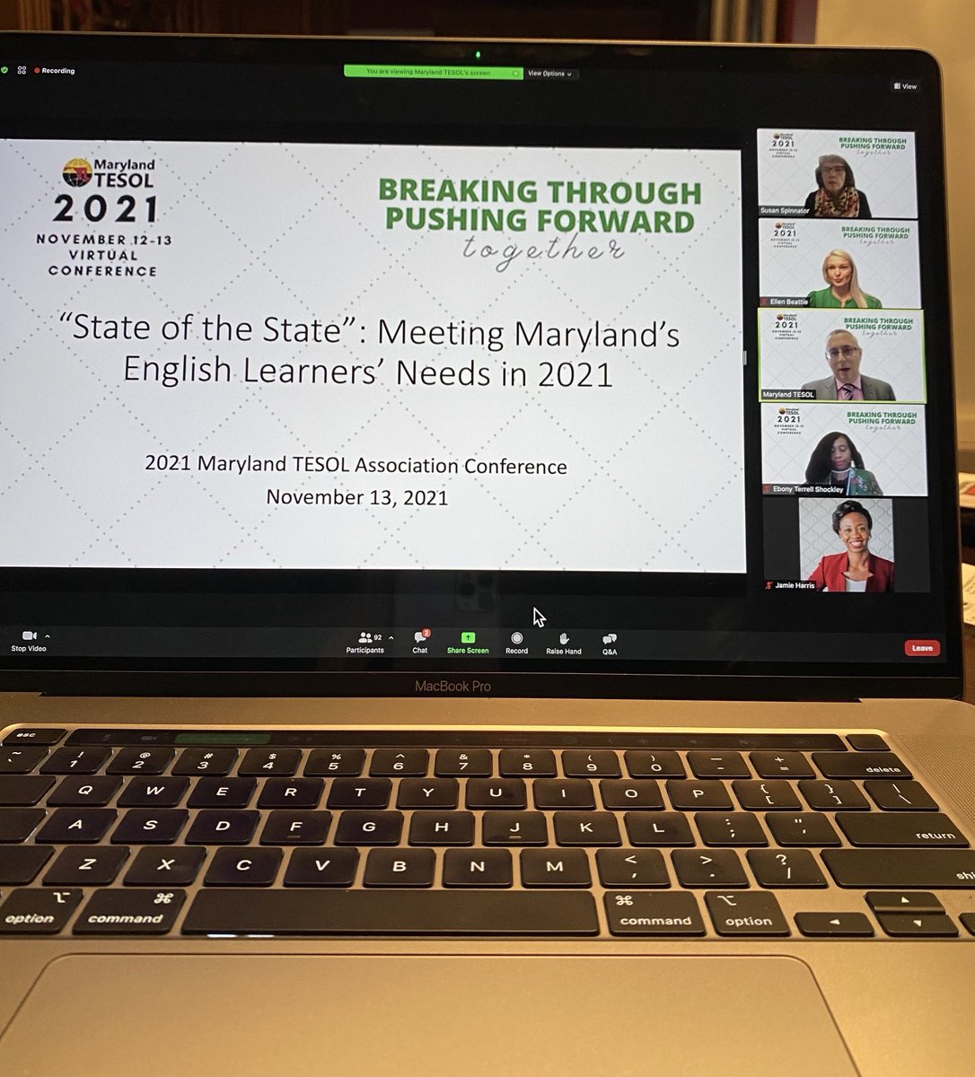 en_beattie's tweet photo. #MDTESOL21
Thank you for the opportunity to share about how #MDAdultEd rose to the challenges of the last year and a half.
✨Onward and upward!✨ https://t.co/NUs86xYMpo