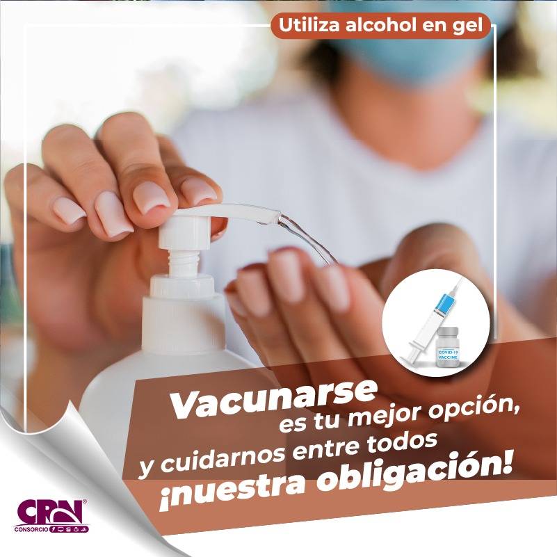 La desinfección constante de tus manos evita la propagación del virus. El  ALCOHOL EN GEL  es tu mejor arma para combatir el CORONAVIRUS.