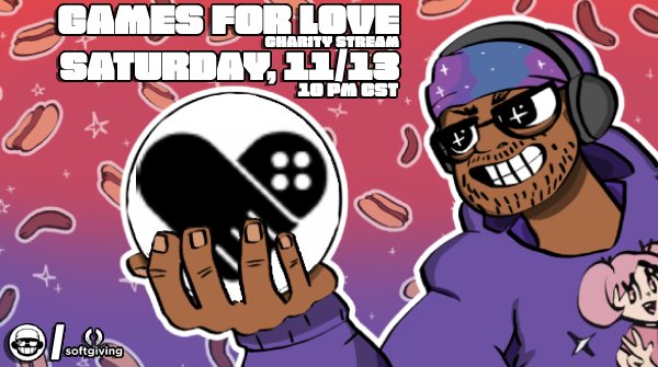BossuVersus's tweet photo. It's about that time! Join me for some @Battle4TheGrid and #SmashBrosUltimate tonight while we raise money for @GamesForLoveorg! Tons a giveaways, laughs, and much more!

All starts @ 10 PM CST https://t.co/KAHiSZ51Rk https://t.co/YGGCh7uUPs