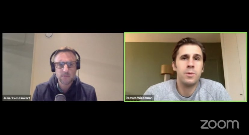 bconsolver's tweet photo. .@reeveswiedeman to @stoolpresidente :
“Video interviews are not what I do.” 

Google: “ummm what?” https://t.co/HMG0yr9erD