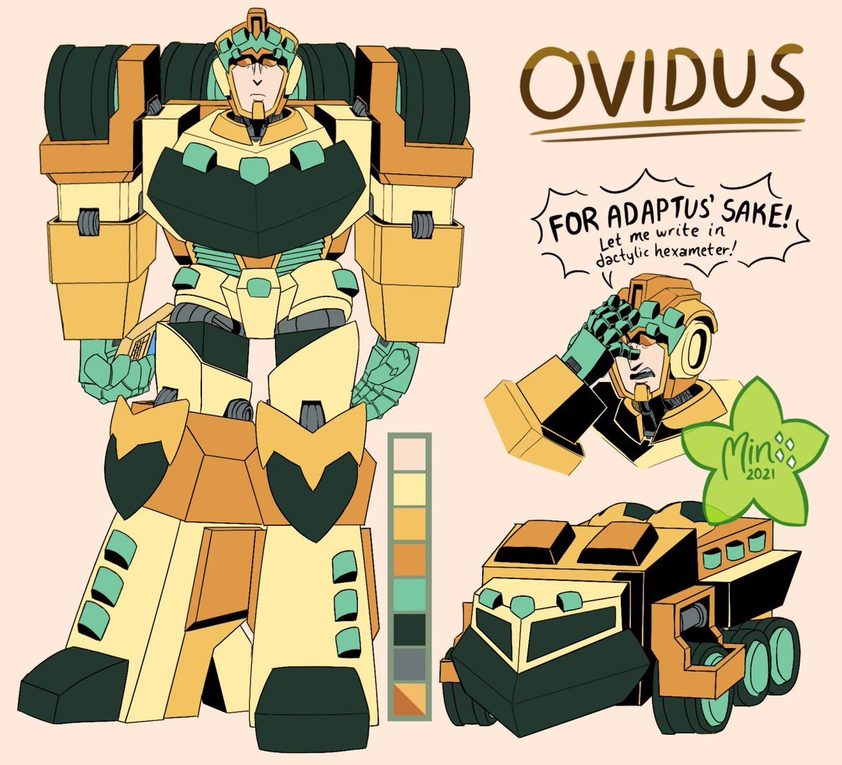just_mini_art's tweet photo. A transformer based on the Roman poet Ovid!
#ancientrome #romanpoet #romanpoetry #rome #maccadam https://t.co/1wMeTG2Sbl