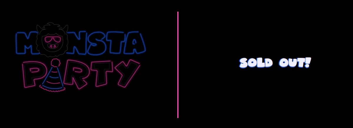BasedMonsta's tweet photo. 3...2....1...SOLD OUT!!! 🥳

$MONSTA Party NFTs are officially SOLD OUT!!! We hope everyone is eggcited for their hatches and looking forward to the Party ahead! 🙌

Look out for the Rarity board dropping next week 👀 

#beastofbsc #nfts #p2e https://t.co/VUwETkGDCd