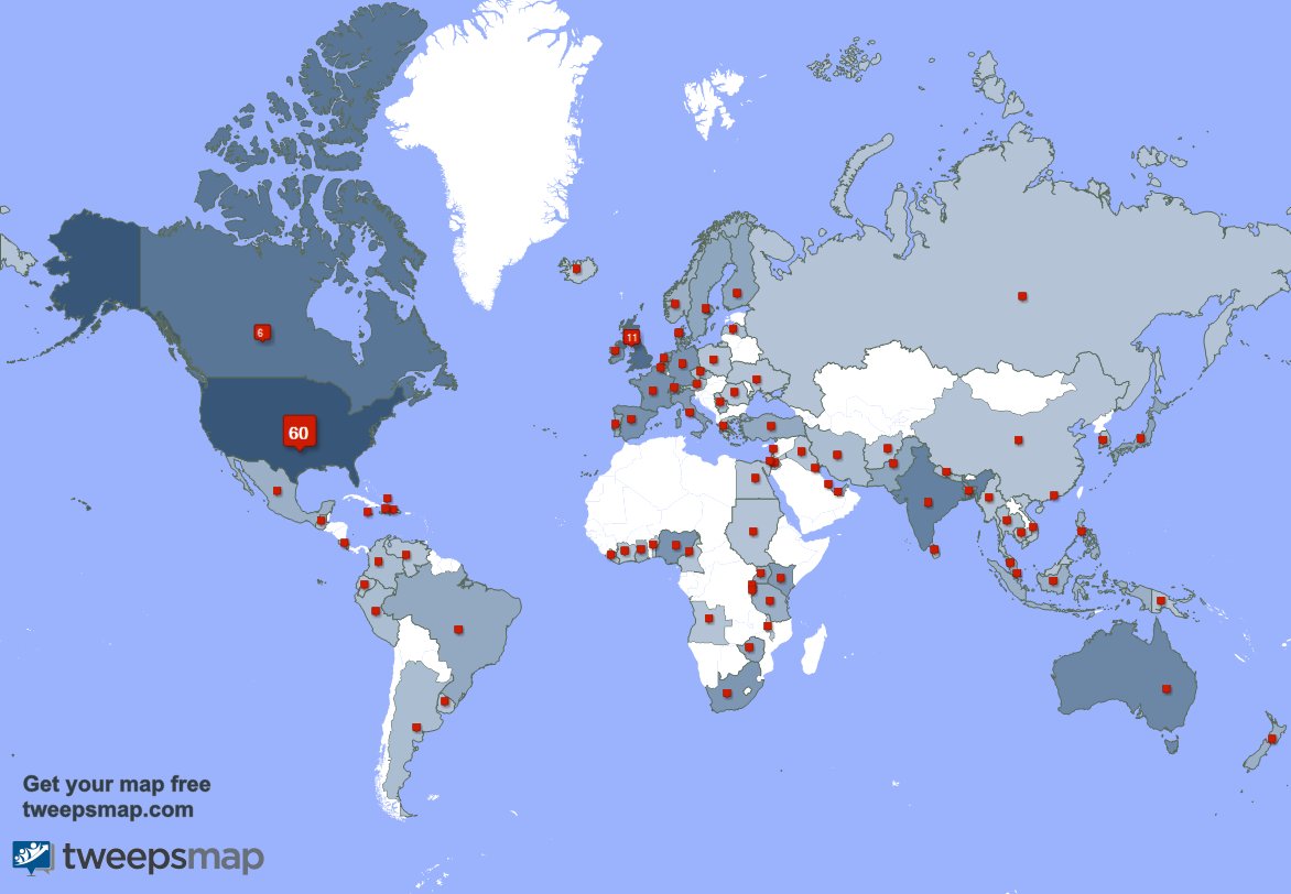 I have 2 new followers from Pakistan 🇵🇰, and more last week. See tweepsmap.com/!Samir077