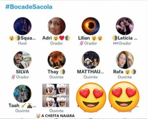 Adriemchamas's tweet photo. Apresentando a vocês o squad que fazemos parte, pela 1 X no space...foi massa!
 Falamos muito, demos risadas, tentamos ser leves e verdadeiros. 
Obrigada meninas e obrigada a todos os ouvintes. 

PS: Ah quem não gostou,  amém! Desejo luz! https://t.co/KToGOJtAjp