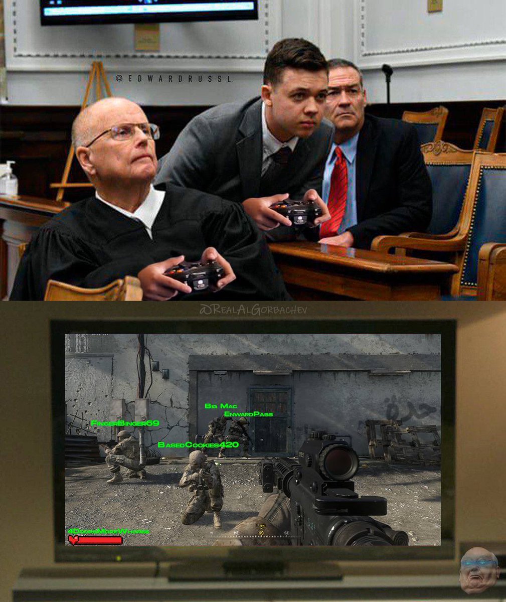 Behind the trial scenes footage: