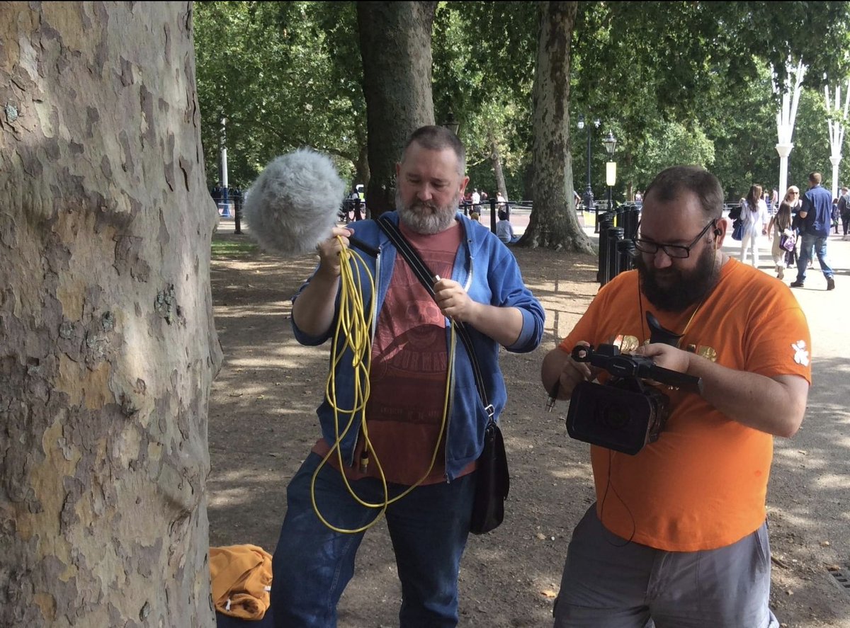 Circularbearpr1's tweet photo. Back in 2019 filming a scene for Act 3! When you have the right people and time falls into place you have to film what you can when you can. It's was a mega long day for a few short clips but very much worth it! https://t.co/qpIdVsaKXv