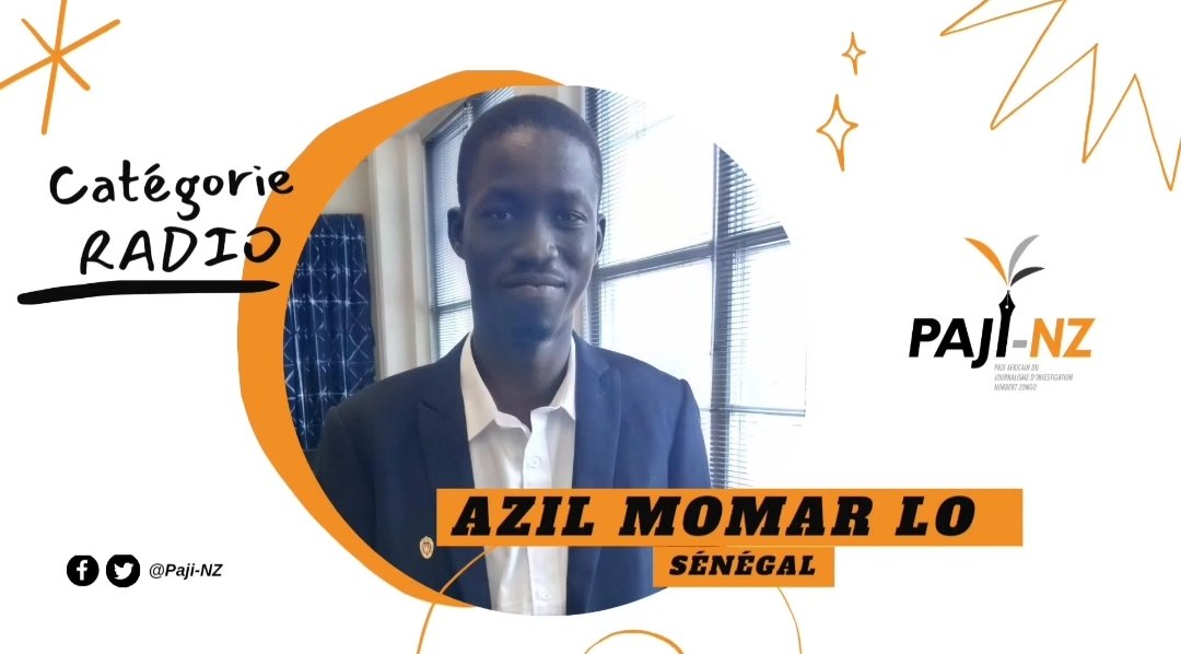 Lauréats dans la catégorie Radio
Premier prix : Azil Momar Lo du #Sénégal. Son enquête raconte comment les candidats à l’immigration clandestine meurent en mer en tentant de rejoindre l’#Espagne.