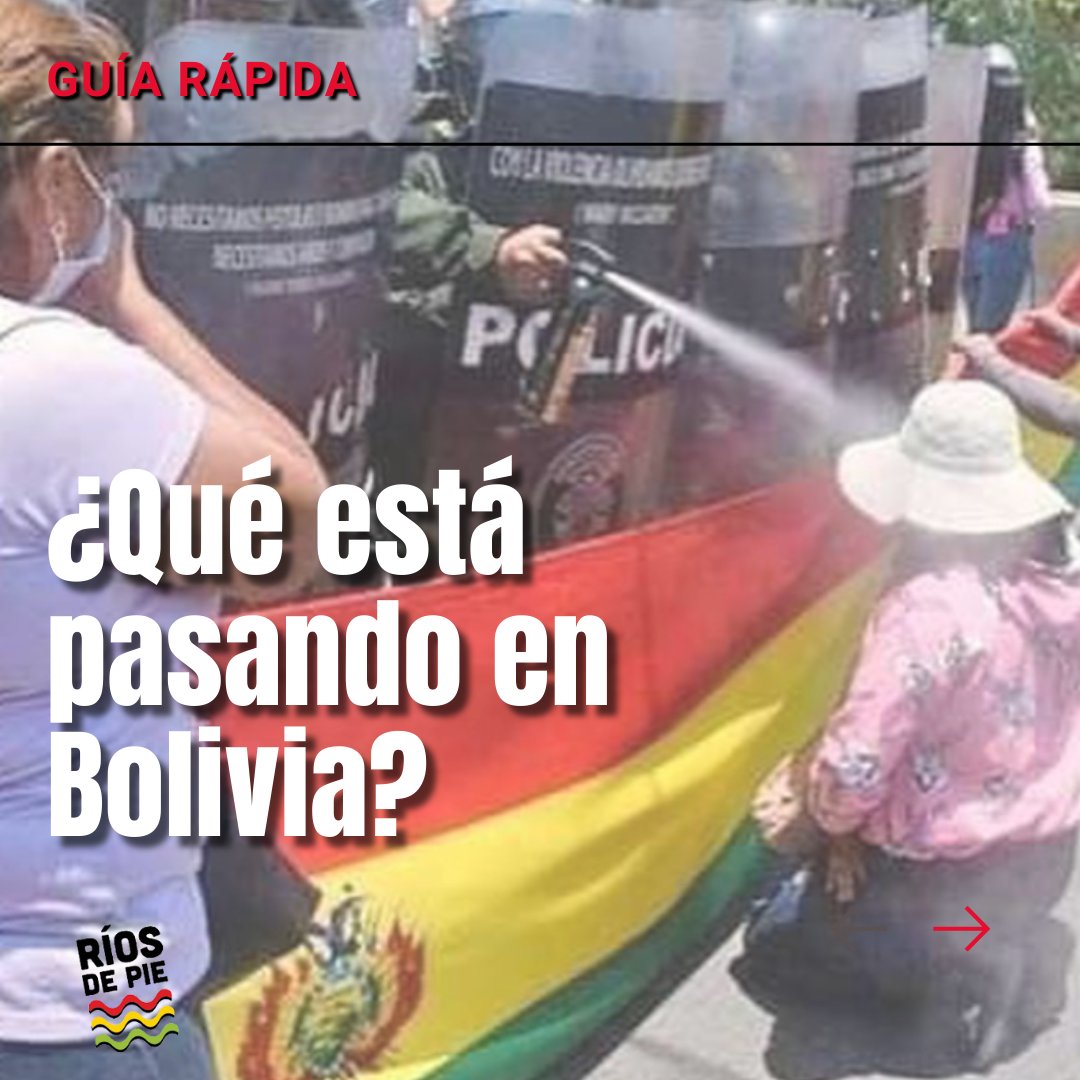 RiosDePie's tweet photo. ¿Que está pasando en Bolivia? ¿Por qué surgieron las protestas a nivel nacional? 

Pues acá te lo explicamos, en facilito! Comparte esta información y recuerda que un ciudadano informado es un ciudadano imparable. 
 
#BoliviaProtesta
#NoViolencia
#RíosDePie https://t.co/0N1rxotjb4