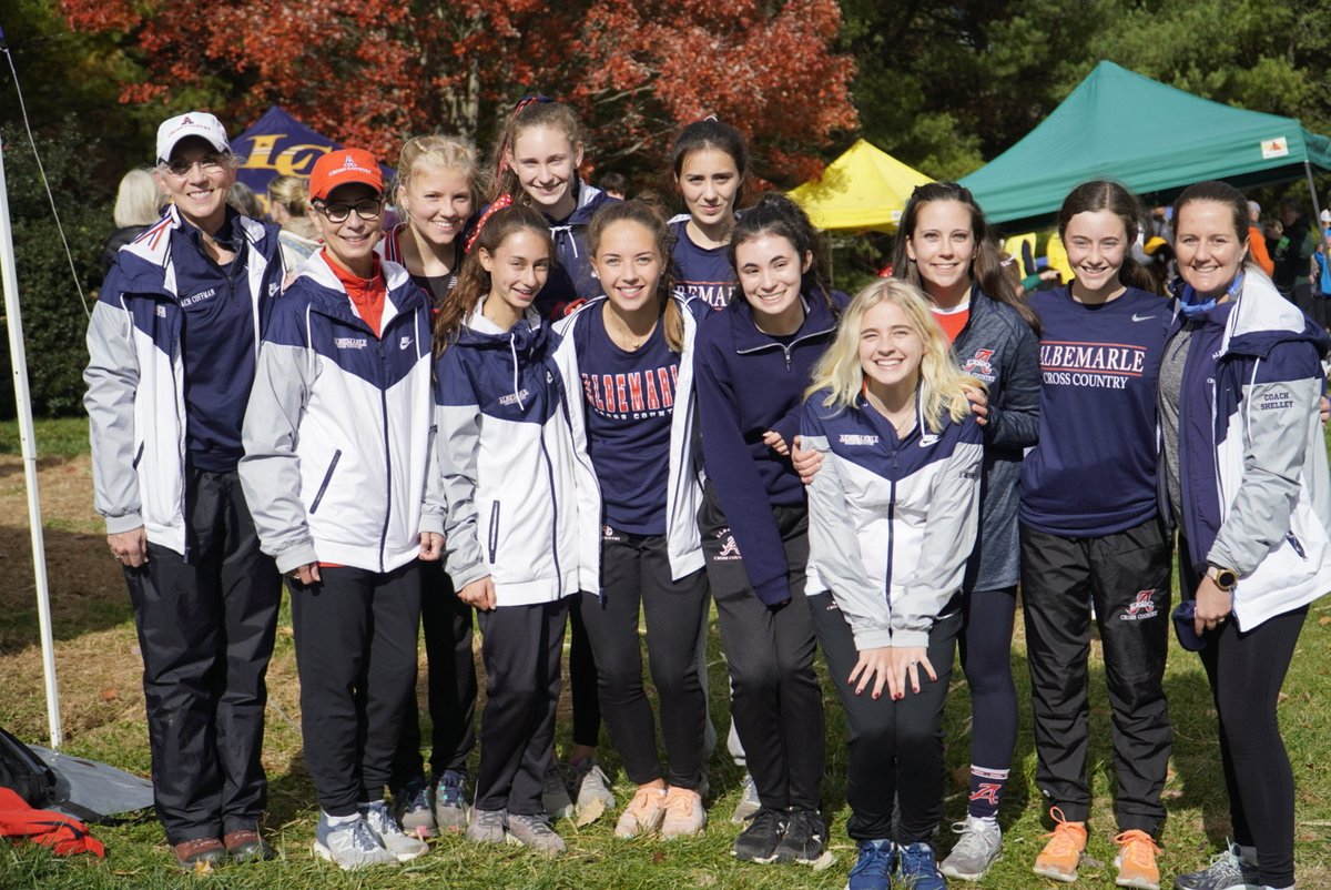State cross country roundup: The <a href="/AlbemarleXCTF/">AlbemarleXCTF</a> girls team finishes fourth in the #VHSL Class 5 meet. bit.ly/3oq2cSz