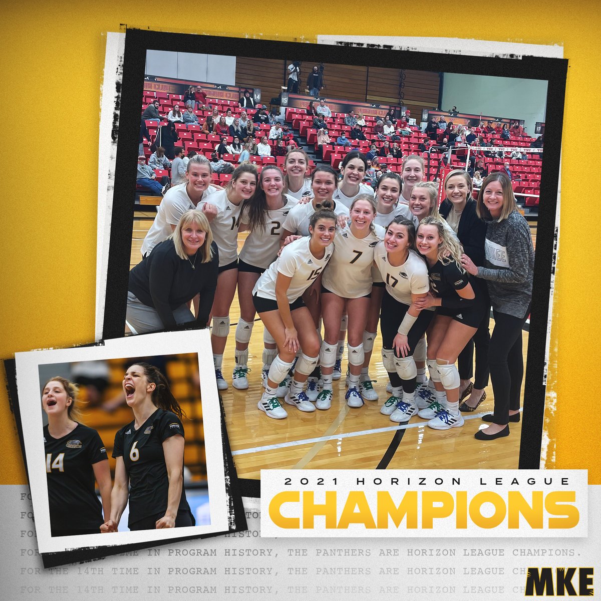 MKE_Volleyball's tweet photo. 𝗥𝗘𝗚𝗨𝗟𝗔𝗥 𝗦𝗘𝗔𝗦𝗢𝗡 𝗖𝗛𝗔𝗠𝗣𝗦! 

#UnitedWeRoar | #OnTheHunt https://t.co/vrppPEwNvq
