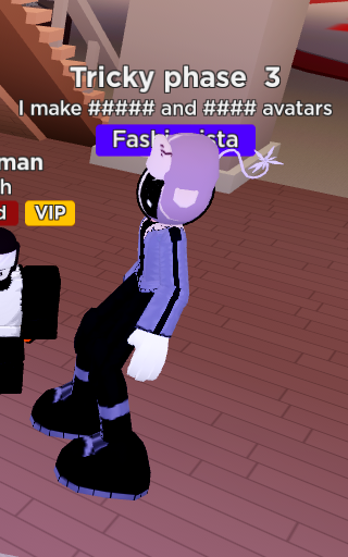ArcyThePuppet's tweet photo. BRO ITS RUV FROM ZAVODILA. I mean Tricky phase 3- #roblox #fnf #midfightmasses #trickymod https://t.co/ehvxGjXB1x