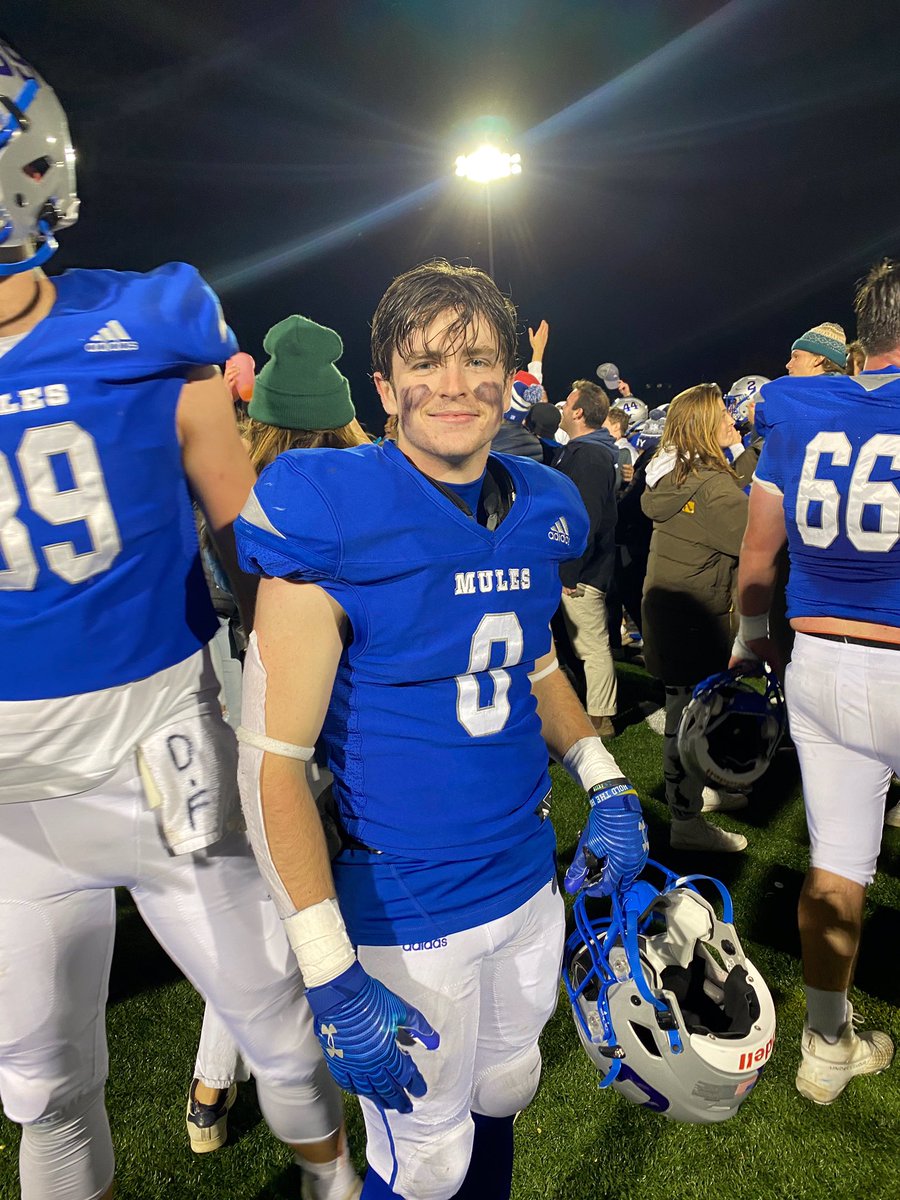 Great night for <a href="/MattPanker/">Matthew Panker</a> and <a href="/Colby_Football/">Colby Football</a> as they win the CBB 21-10!!!!!