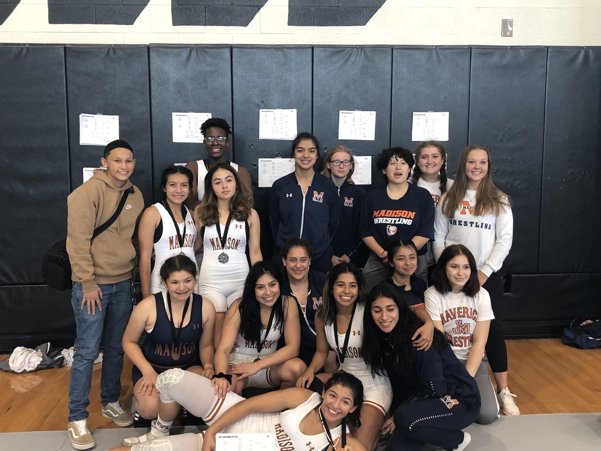 Mavs Wrestling (@mavswrestling) on Twitter photo Lady <a href="/MavsWrestling/">Mavs Wrestling</a> had a great showing today at the 2021 Lady Knights Invitational. Finished 2nd overall & walked away with 8 medalist. Great job! Let’s keep up the hard work! Thanks to all family, faculty and staff who came to show their support! <a href="/NeisdAthletics/">NEISD ATHLETICS</a> <a href="/jm_mavs/">Madison Athletics</a> Lady <a href="/MavsWrestling/">Mavs Wrestling</a> had a great showing today at the 2021 Lady Knights Invitational. Finished 2nd overall & walked away with 8 medalist. Great job! Let’s keep up the hard work! Thanks to all family, faculty and staff who came to show their support! <a href="/NeisdAthletics/">NEISD ATHLETICS</a> <a href="/jm_mavs/">Madison Athletics</a>