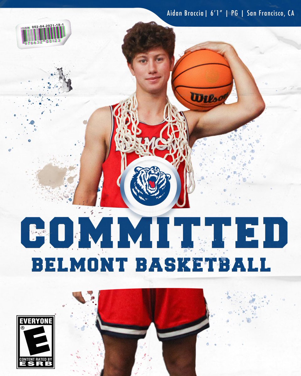 Aidan James Braccia (@aidanbraccia) on Twitter photo Iβm extremely blessed and thankful to continue my basketball journey at Belmont University. Thank you to @CaseyAlexander_ and the entire staff for this amazing opportunity and a massive thank you to my family, friends, and coaches for all the support. GO BRUINS! <a href="/CoachRutigs/">Sean Rutigliano</a> Iβm extremely blessed and thankful to continue my basketball journey at Belmont University. Thank you to @CaseyAlexander_ and the entire staff for this amazing opportunity and a massive thank you to my family, friends, and coaches for all the support. GO BRUINS! <a href="/CoachRutigs/">Sean Rutigliano</a>