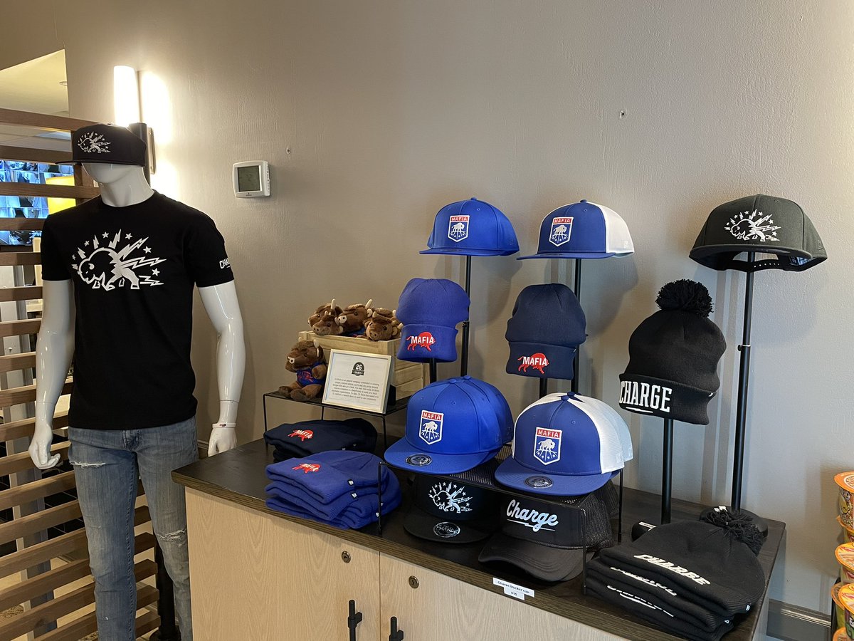 DelReid's tweet photo. So I guess I can talk about it now… @26shirts has teamed up with the Buffalo Airport Hotel for an “Airport Outpost” where fans can gear up and do good! Stop in to 4600 Genesee St anytime (24/7!) and check it out! https://t.co/2KODcikutN