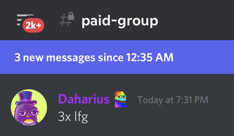 karbonbased's tweet photo. ppl in general be like “what’s so good about paid group anyway?”

ngmi https://t.co/HU9l4fiUWT