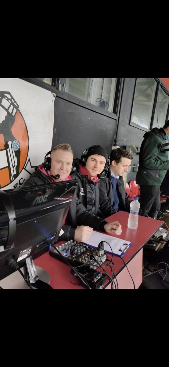 Great to have Virgil Van Larmour in the commentary box today, great win to top it off!