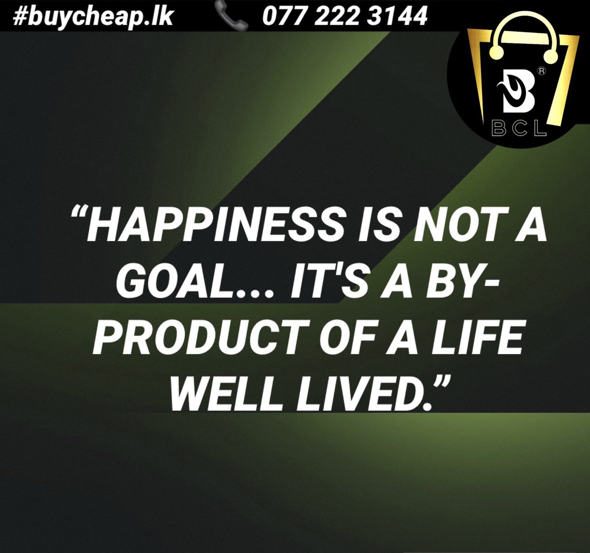 BuycheapLk's tweet photo. Quote of the day!

#stopnegativity #bepositivealways #bepositive #stopfear #staffdevelopment #staffappreciation #workenvironment #workexperience #workplace #workplacepolicies #training #development #stafftraining #marketing #marketingandadvertising https://t.co/XZuzAb57O2
