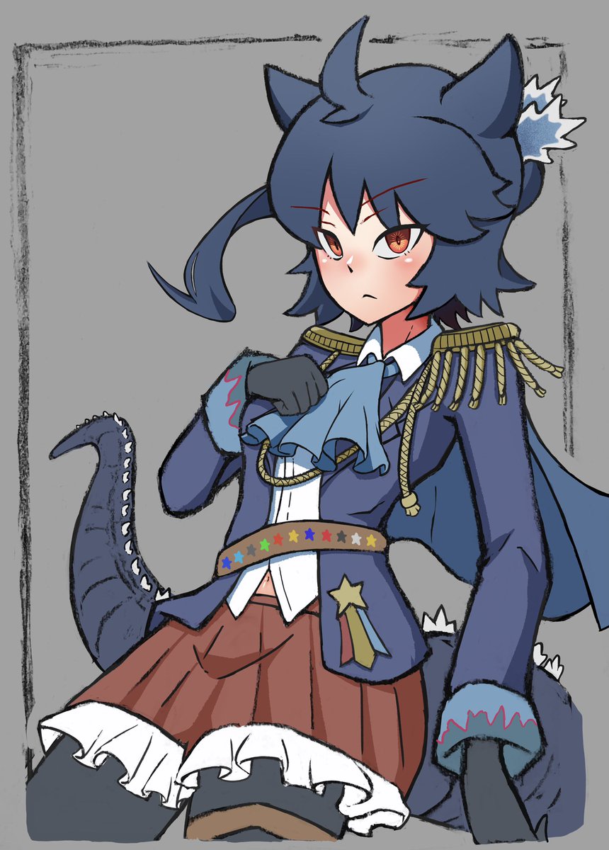 調子に乗ってメイキングも上げちゃいます。
おおまかな構図は下描きから変わっていませんが、髪や装飾品等の細かい箇所はどんどん変更していきました✍️
良くするための努力は惜しみません💪 https://t.co/A09FxjykHg 