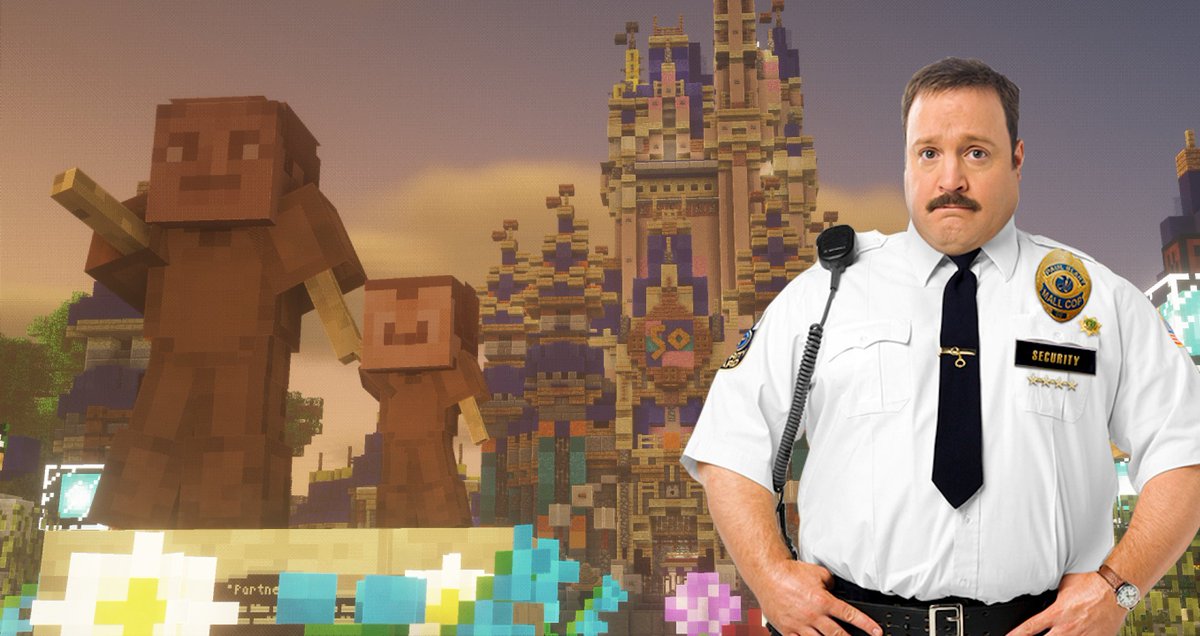 MinecraftParks's tweet image. concept art for the movie