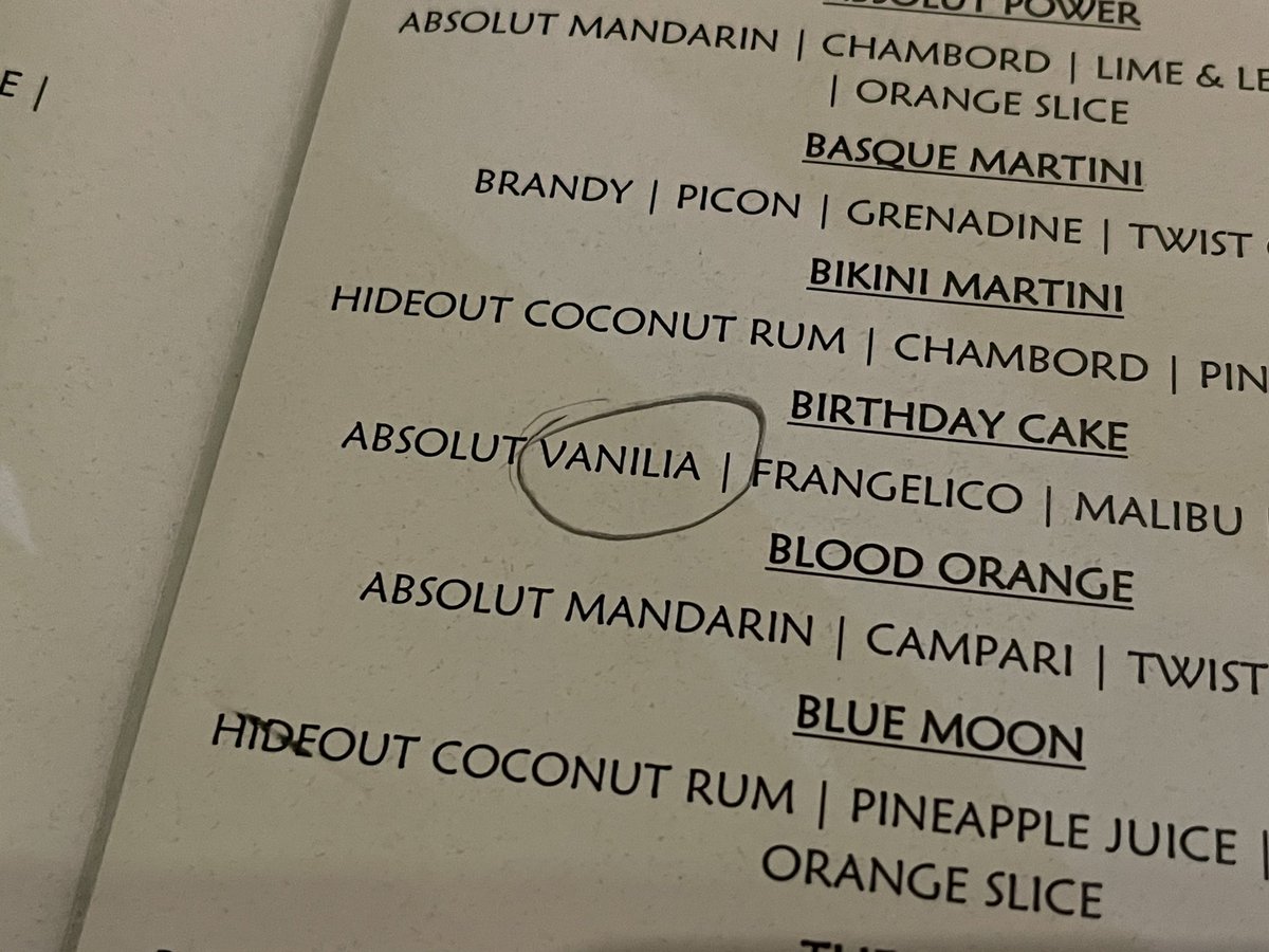 Sarah_Stierch's tweet photo. When you sit down and look at the menu and someone already did your job for you. #alwaysaneditor https://t.co/okbGuazOh6