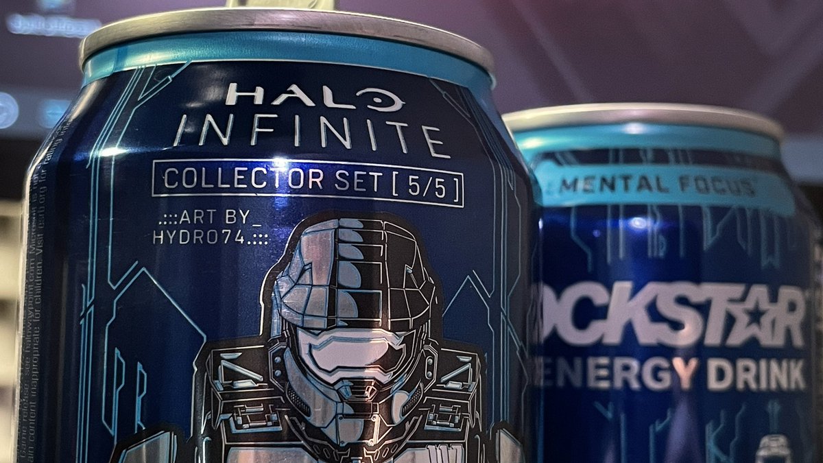 XLR8__'s tweet photo. @Halo x @RockstarEnergy
🔻GIVEAWAY🔻

I’m giving away 12 codes exclusively to Twitter. The rules are simple

-Retweet
-Comment your favorite line of dialogue from a halo game

Winners picked 11/19 3PM EST https://t.co/4lV1ytHTrW