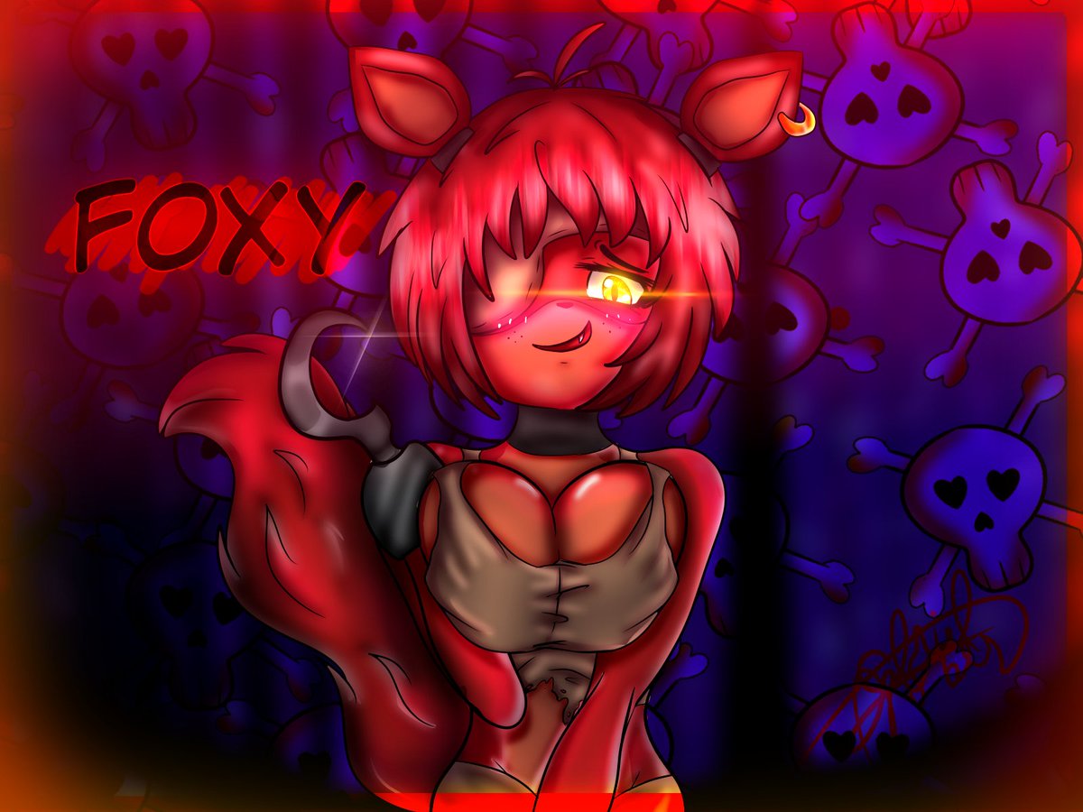 Gabriel28791's tweet photo. Yarr! Foxy wants you to get into the Pirate Cove with her ;) https://t.co/xIrNHr8r1g