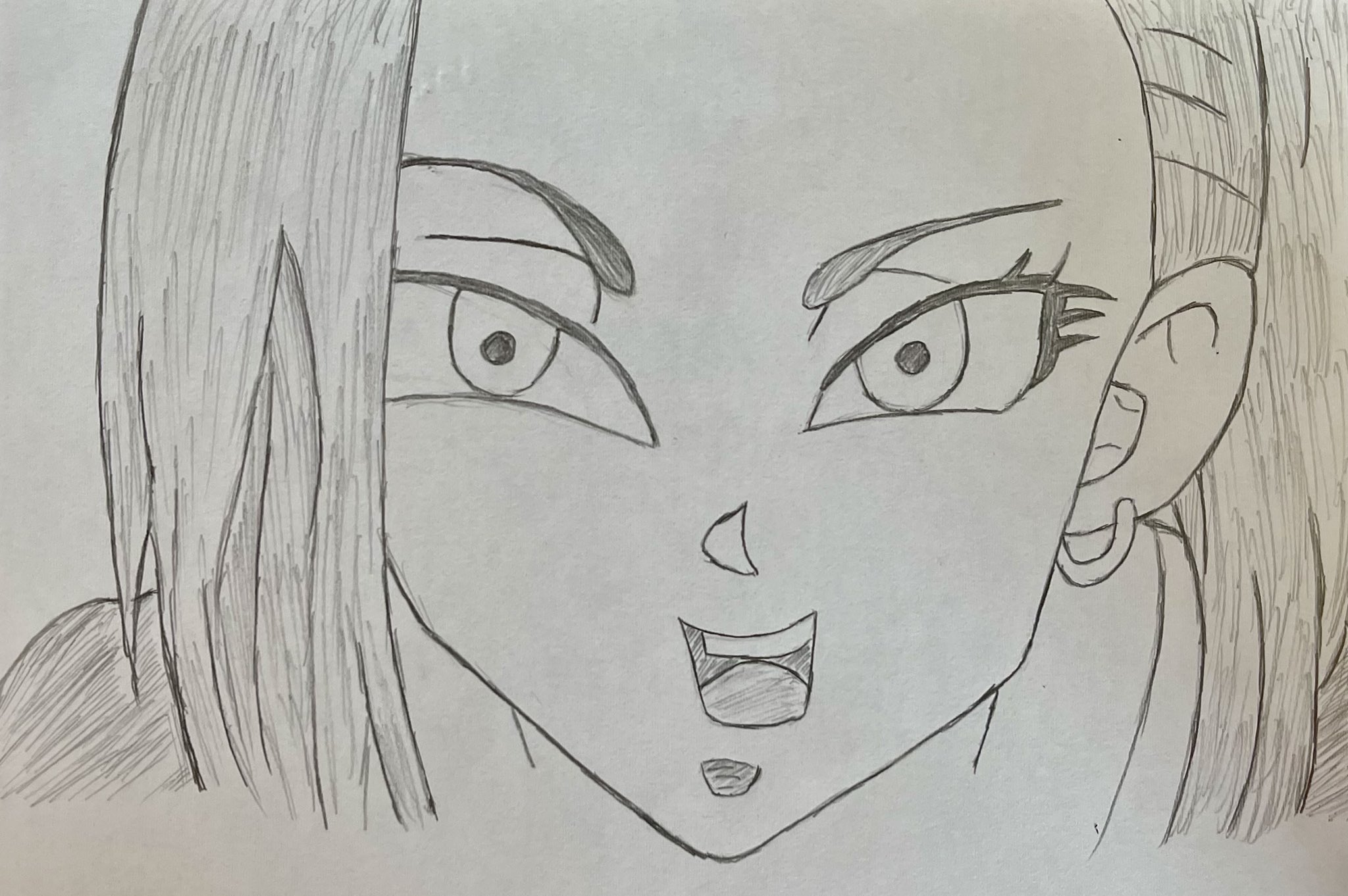 Q弥 ドラゴンボールのセクシーな女子 キャラはやっぱ人造人間18号かな ドラゴンボールキャラは個人的には描きやすい ドラゴンボール アナログイラスト 絵描きさんと繋がりたい T Co 4ktyjrahru Twitter