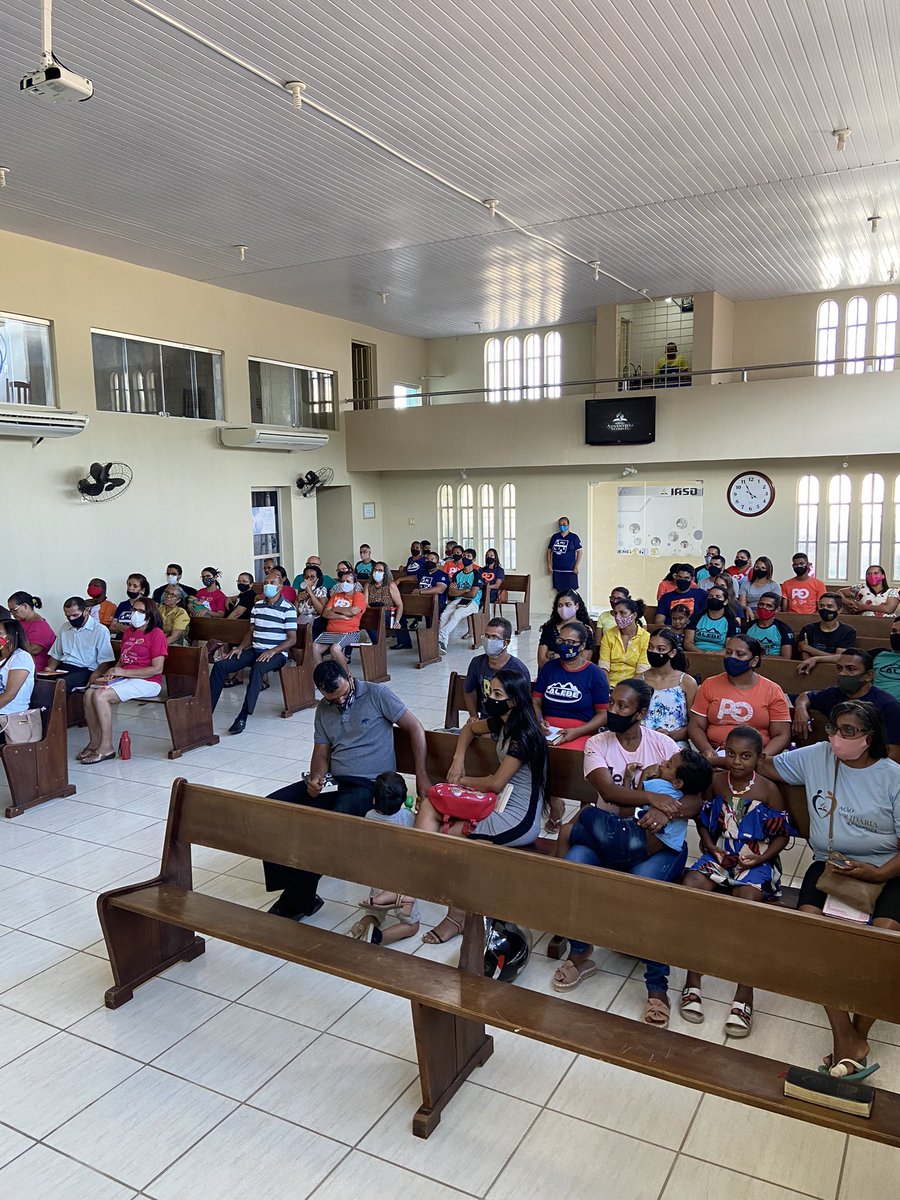 Última aula do CFL( Curso de formação de líderes de PGs) da <a href="/iasdape/">Adventistas PE Leste</a> de São Lourenço com foco na multiplicação! São 70 novos líderes formados para glória de Deus! Tremendaço <a href="/jaoskakn/">Alberto</a> ! 
#Discipulado
#Liderança