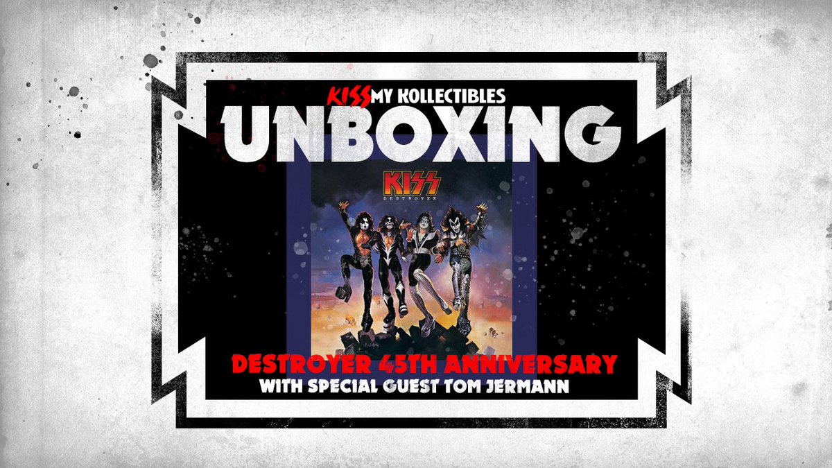 On this very special episode, designer Tom Jermann joins us to walk us through a COMPLETE unboxing of the 45th anniv super deluxe box set of Destroyer - which is out on Friday, Nov 19, 2021. 

youtu.be/D616-pYz0QI <a href="/jlalich/">JOE ϟ LALICH</a> @everythingK1SS <a href="/kiss/">KISS</a> <a href="/genesimmons/">Gene Simmons</a> <a href="/PaulStanleyLive/">Paul Stanley</a>
